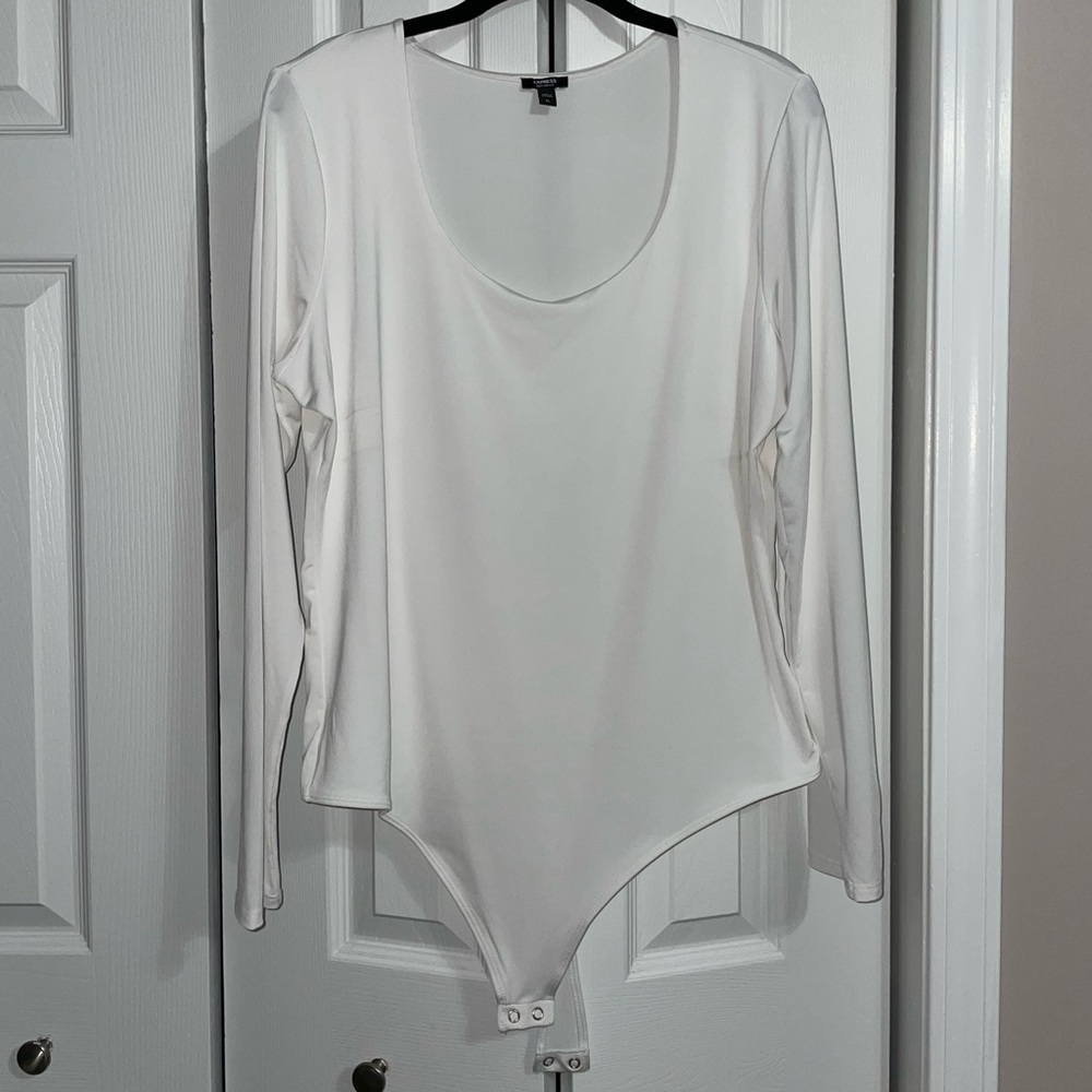 Express white bodysuit